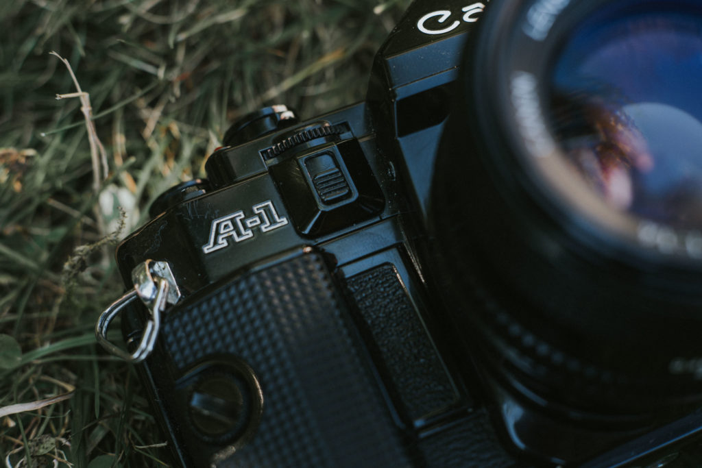 Analog Fotografieren: Der Einstieg mit der Canon A1 Spiegelreflexkamera